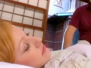 Japanese MILF's Rough Nipple Play Ray of XXX Light