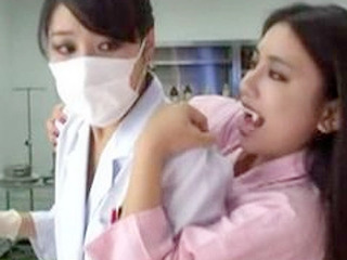 Get fucked by hot Japanese vampire lesbians in a Tokyo hospital room filled with XXX porn.
